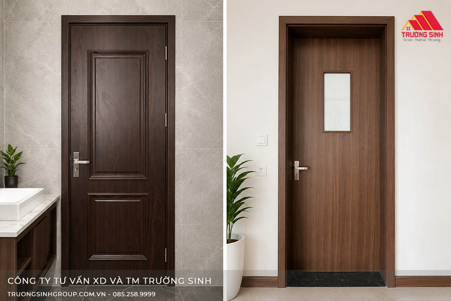 Cửa Composite nhà vệ sinh sang trọng